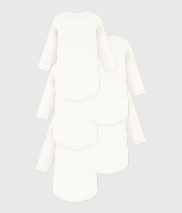 Lot de 5 bodies manches longues lapins en coton variante 1