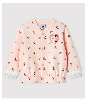 PETIT BATEAU - Teddy imprimé en molleton bébé fille