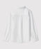 Chemise en coton oxford enfant garçon blanc ECUME