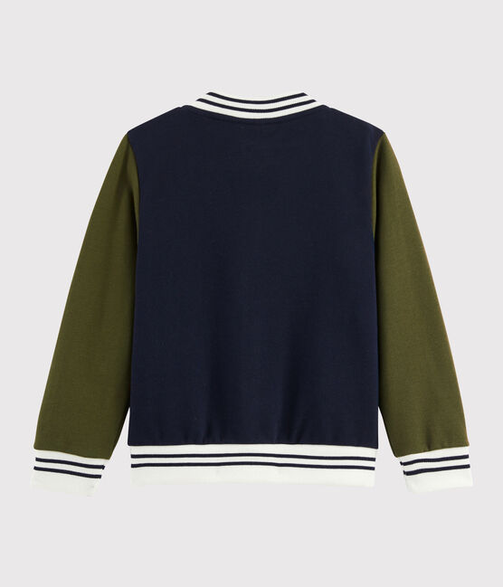 Teddy enfant Garçon bleu SMOKING/vert MILITARY