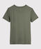 Tee shirt coton Sea island femme marron LITOP