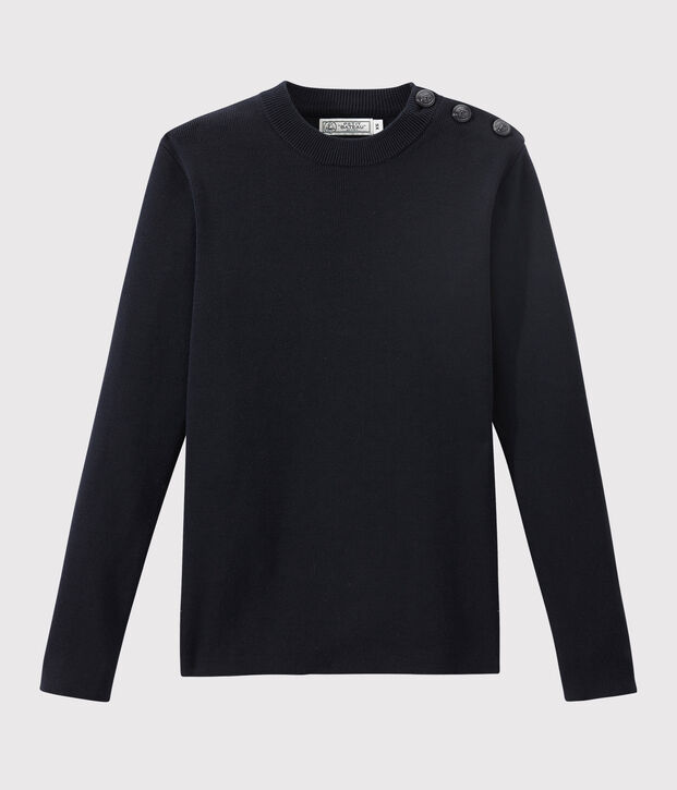 Pull marin femme bleu marine