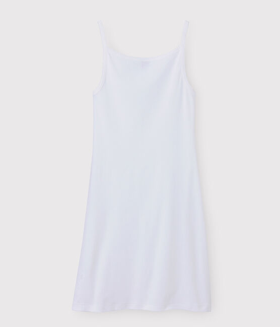 Robe à bretelles Femme blanc ECUME
