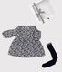 Coffret cadeau bébé robe et collants