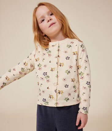 Cardigan en tubique enfant fille