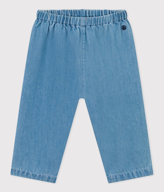 Pantalon en denim léger bio bébé bleu DENIM CLAIR