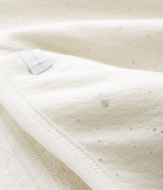 Cape de bain bébé mixte blanc MARSHMALLOW