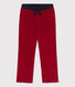Pantalon regular en velours côtelé enfant garçon