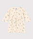 Robe manches longues en molleton bébé