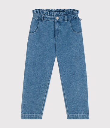 Pantalon droit en denim enfant fille