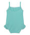 Maillot de bain une pièce bébé fille vert FLAG/blanc LAIT