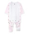 Bodyjama Bébé mixte rose VIENNE/blanc ECUME
