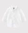 Chemise b&eacute;b&eacute; gar&ccedil;on manches retroussables blanc