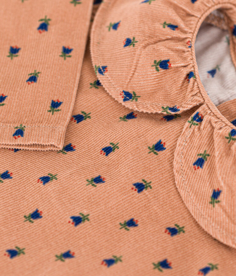 Blouse manches longues en velours b&eacute;b&eacute; SIENNA/ MULTICO