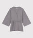 Kimono rayé femme