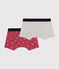 Lot de 2 boxers garçon en coton variante 6