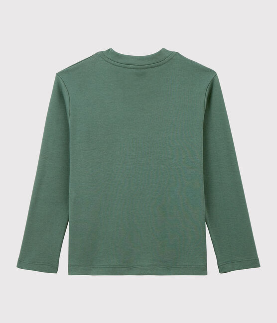 Tee-shirt en coton enfant fille - garçon vert VALLEE