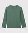 Tee-shirt en coton enfant fille - garçon vert VALLEE