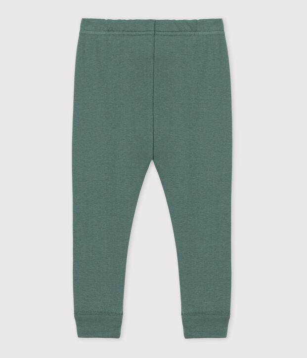 Legging b&eacute;b&eacute; en coton vert