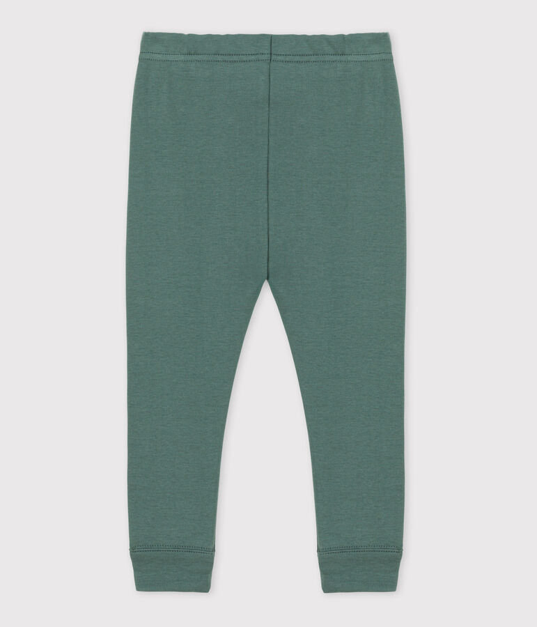 Legging b&eacute;b&eacute; en coton vert VALLEE