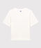 Tee-shirt LE BOXY tubique Femme blanc MARSHMALLOW