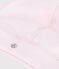 Bonnet b&eacute;b&eacute; en coton uni rose clair