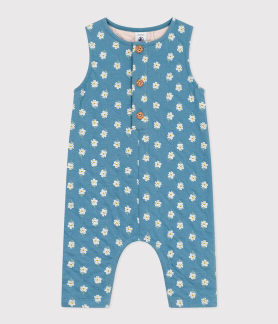 Combinaison sans manche en tubique matelassé imprimé bébé POLOCHON/ MULTICO