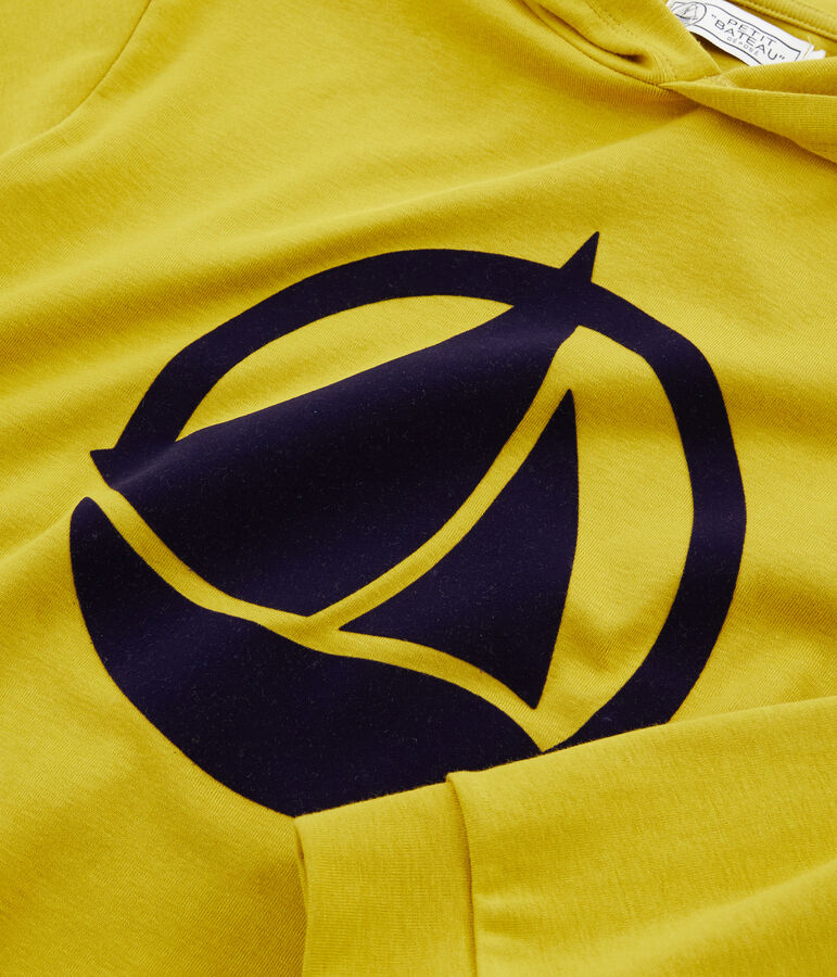 Sweat &agrave; capuche femme vert BAMBOO