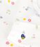 Dors bien en coton blanc/jaune/multicouleur