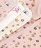 Coffret pyjama et 3 bodies fleurs bébé variante 1