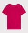 Tee-shirt en lin femme rose DELHI