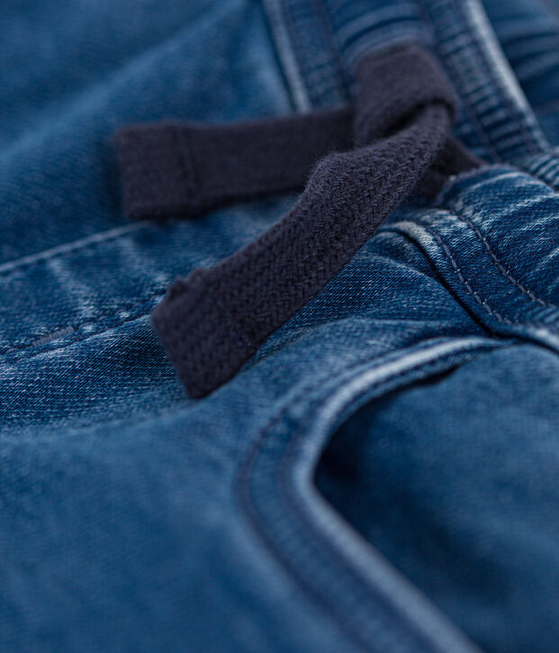 Pantalon regular en denim enfant gar&ccedil;on bleu