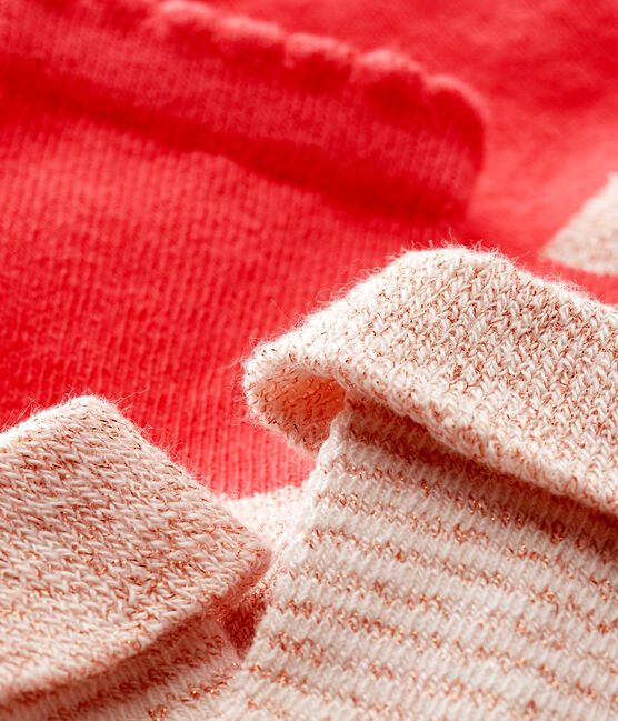 Lot de 2 paires de chaussettes bébé fille variante 2