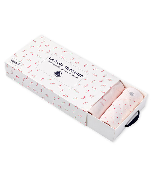 Lot de 5 bodies naissance manches longues b&eacute;b&eacute; multicouleur