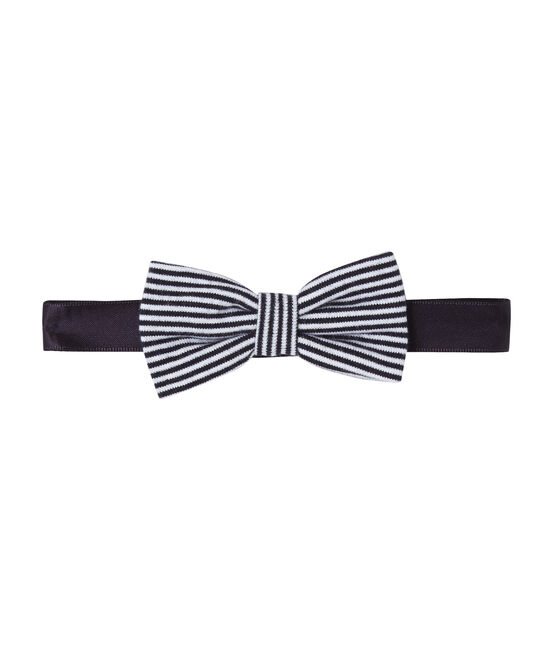 Nœud papillon enfant garçon bleu SMOKING/beige COQUILLE