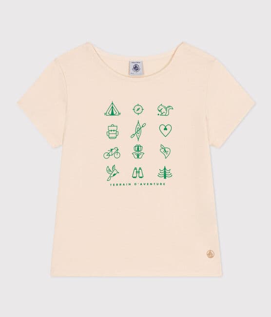 Tee-shirt en jersey léger enfant fille AVALANCHE/ PRADO