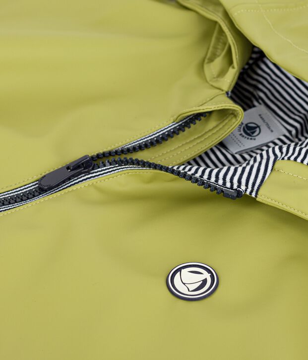 Blouson enfant uni vert