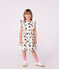 Robe enfant sans manche en coton bleu MILK/ SOIR