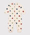 Surpyjama en polaire bébé blanc AVALANCHE/ MULTICO