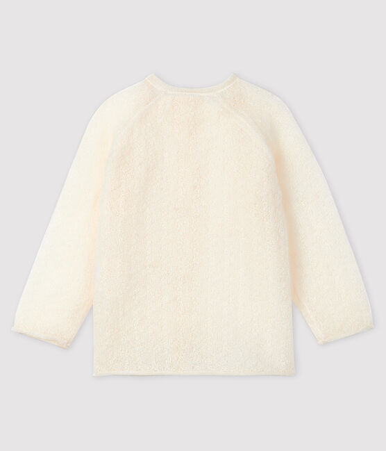 Cardigan bébé fille en tricot blanc MARSHMALLOW