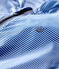 Coupe-vent en polyester recyclé enfant garçon bleu SURF/blanc MARSHMALLOW