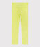 Pantalon en serge enfant garçon jaune CITRONEL
