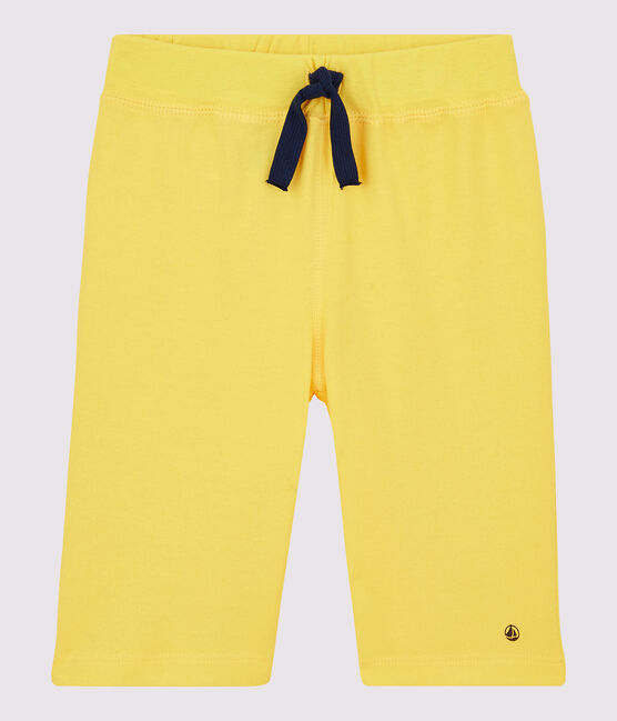 Bermuda en jersey enfant garçon jaune RAIPONCE