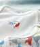 Lot de 3 bodies manches longues chat coloré bébé en coton biologique variante 1