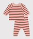 Ensemble 2 pièces en tricot de coton bébé
