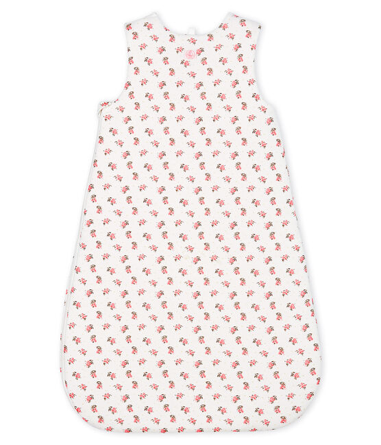 Gigoteuse bébé en velours blanc MARSHMALLOW/blanc MULTICO