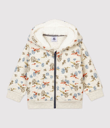 PETIT BATEAU - Cardigan matelassé bébé.