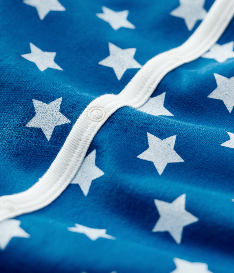 Dors-bien b&eacute;b&eacute; imprim&eacute; &eacute;toil&eacute; molleton en coton biologique MALLARD+ECUME