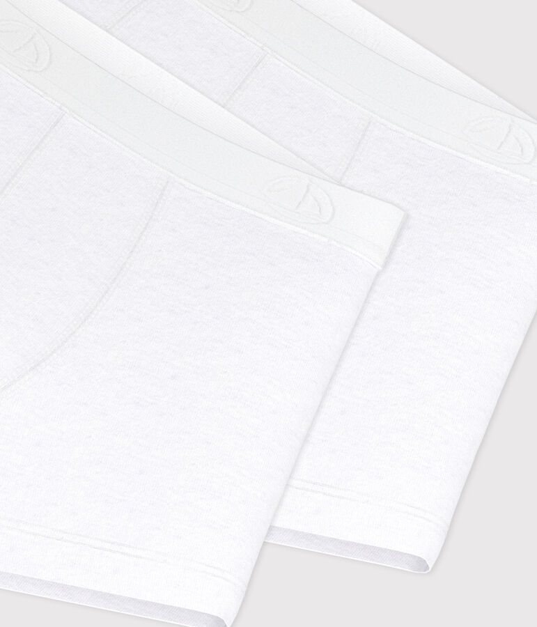 Lot de 2 boxers blancs petit gar&ccedil;on variante 1