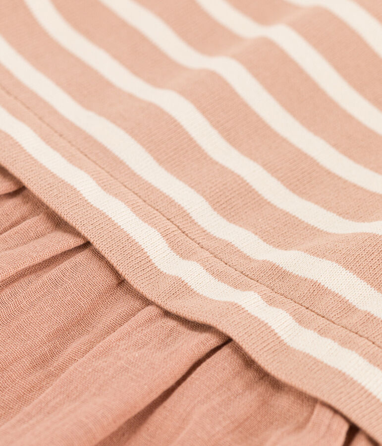 Robe manches courtes b&eacute;b&eacute; bi-mati&egrave;re VINTAGE/ AVALANCHE